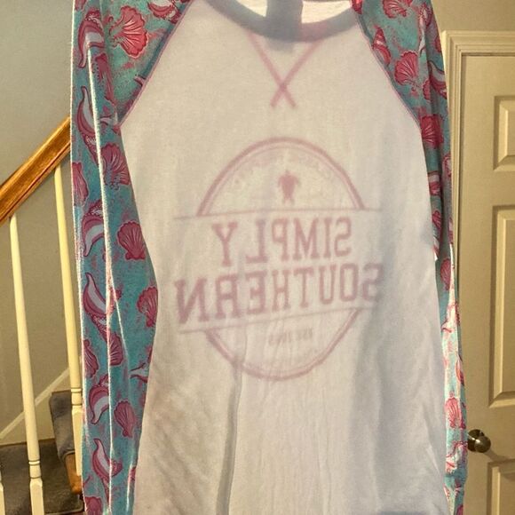 SIMPLY SOUTHERN LONG SLEEVED T-SHIRT - SZ S - Picture 2 of 4